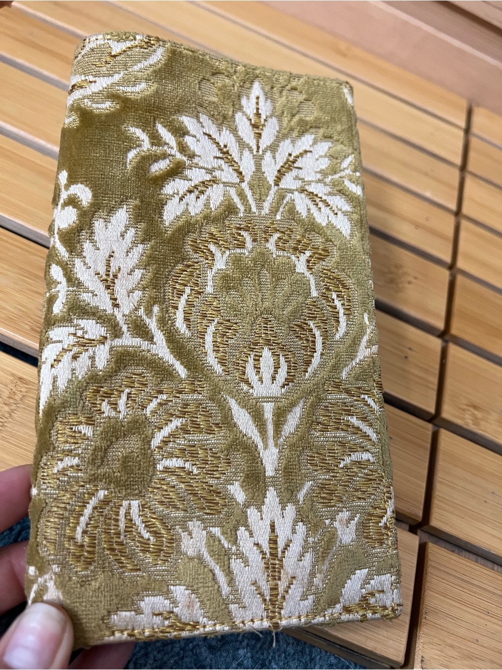 Vintage Fiocchi Lecco jewelry travel case made in Italy please read